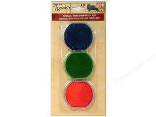 7 Gypsies - 97% Certifiable Interchangeable Stamp - Round Stamp Pads - Reef