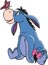 All Night Media - 100 Acre Woods Wood Mounted Stamps - Eeyore's Friend