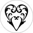 All Night Media - Anna Griffin Punch -  XLarge Wedding Heart