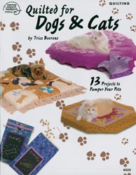 American School of Needlework Quilted for Dogs & Cats Book