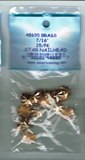 American Tag Nailheads - Brass 7/16" Stars (25/Pkg)