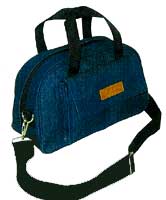 American Tag Denim Bag