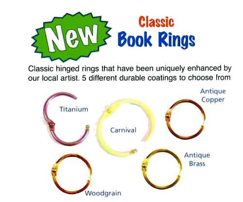 American Tag Classic Book Rings