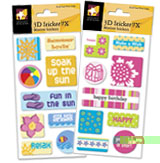 American Traditional Stickers - 3D Sticker FX - Sun & Sand