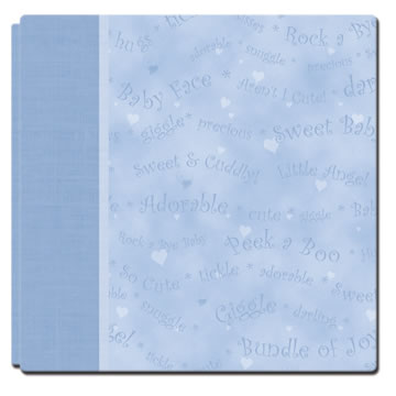 American Traditional 8" x 8" Complete Scrapbook Kit - Sweet Baby Boy