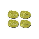 American Traditional Word Charms - Scroll