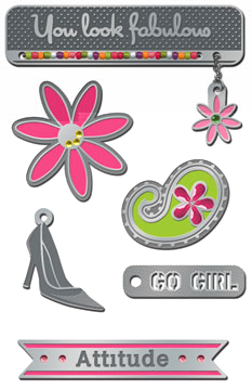 American Traditional Charms - Go Girl Charms