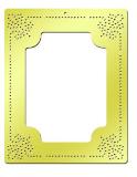 American Traditional Brass Piercing Template - Large Victorian Frame