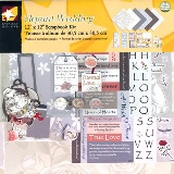 American Traditional - Elegant Wedding - Scrapbook Kits - 100 Pieces