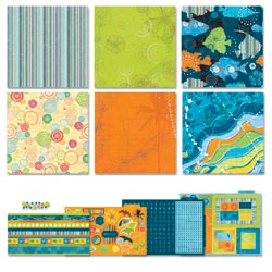 American Tradional Scrapbook Page Kit - Endless Summer