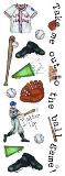 American Traditional  - Sports - Stickers Baseball
