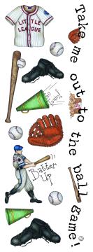 American Traditional  - Sports - Stickers Baseball