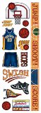 American Traditional  - Sports - Stickers Basketball