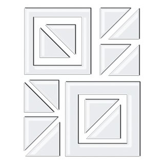 American Traditional Sticker Gems Frame & Corners