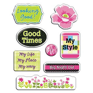 American Traditional - Tres Chic - Sticker Gems