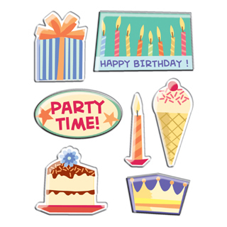 American Traditional - Celebrate - Sticker Gems