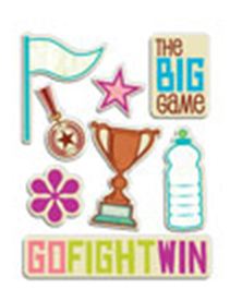 American Traditional - Sporty Girl - Sticker Gems