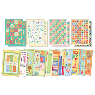 American Traditional Sticker Pads - Celebrate