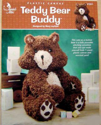 Plastic Canvas - Teddy Bear Buddy - Mary Layfield