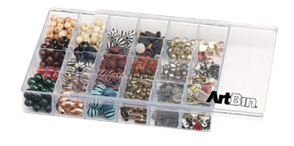 ArtBin Slide'N Store 24 Compartment Transparent