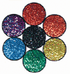 Art Institute Glitter - 6 Pack w/adhesive - Angel Glow