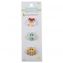 Babyville Buttons - Owl and Hoot
