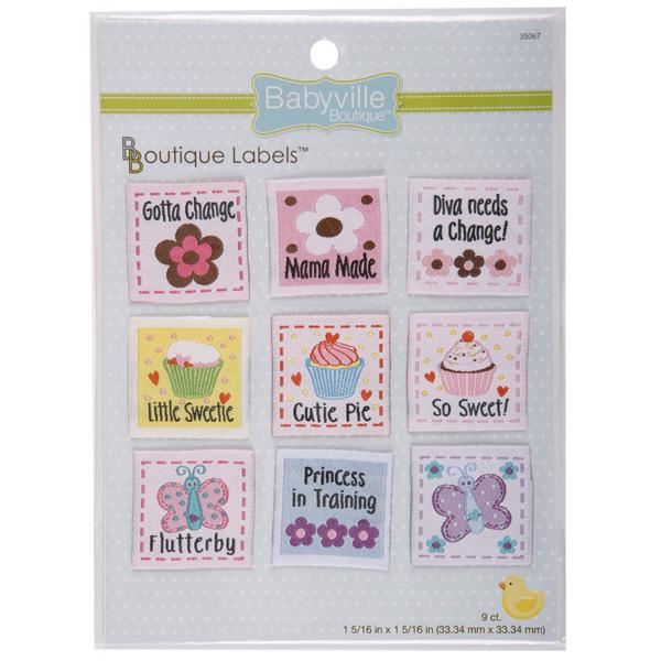 Babyville Labels - Girl Designs