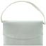 Hardsided Satin Handbag 7"X5"X2" W/Removable Handles