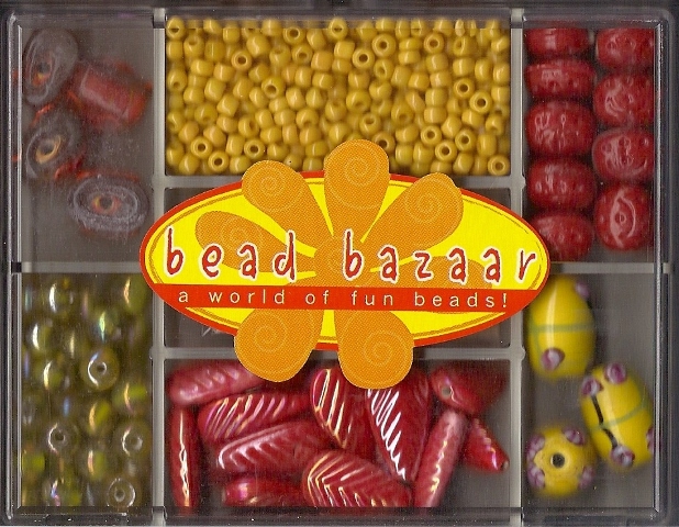 Bead Bazaar Mystic Exotic Glass Bead Kits - Shades of Autumn