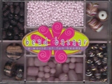 Bead Bazaar Mystic Exotic Glass Bead Kits - Fairy Blush