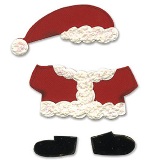 Sizzix Bigz Die - Animal Dress Ups Santa Outfit