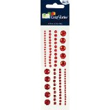Blue Hills Studio ColorStories Adhesive Crystals - Red