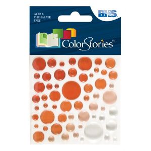 Blue Hills Studio Color Stories Epoxy Color Dots - Red