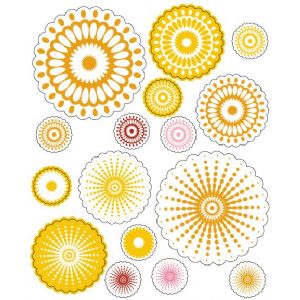 Blue Hills Studio ColorStories Cardstock Stickers - Yellow