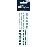 Blue Hills Studio ColorStories Adhesive Crystals - Green