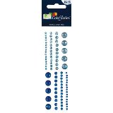 Blue Hills Studio ColorStories Adhesive Crystals - Blue