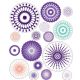 Blue Hills Studio Colorstories Cardstock Stickers - Purple