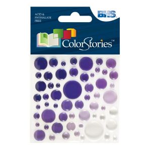 Blue Hills Studio Color Stories Epoxy Color Dots - Purple