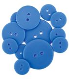 Blumenthal Favorite Findings Buttons -Blueberry