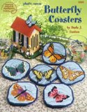 American School of Needlework Book - Plastic Canvas - Butterfly Coasters