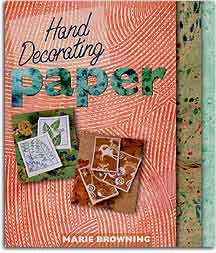 Hand Decorating Paper by Marie Browning