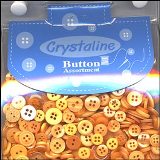 Buttons Galore Button Bonanza - Orange