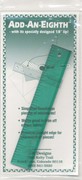 CM Designs Ruler 6" Add-An-Eighth (Turquoise)