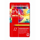 Caran d'Ache Supracolor Watercolour (watercolor) Pencils - 12 colours