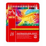 Caran d'Ache Supracolor Watercolour (watercolor) Pencils - 18 colours