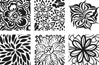 Cedar Canyon Textiles  - Rubbing Plates - Floral Fantasy