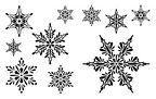 Cedar Canyon - Paintstik Stencil Snowflakes