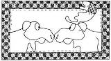 Clear Impressions Acrylic Stamps - Kiss Moose