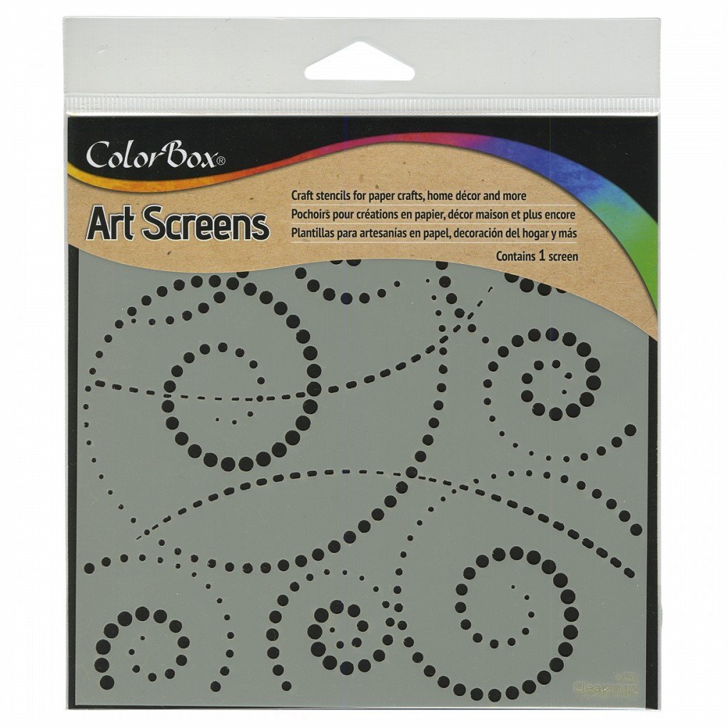 Clearsnap ColorBox Art Screens - Swirl Dot