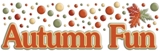 Cloud 9 Rain Dots Adhesive Accents - Autumn Fun Title